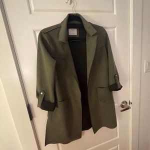 Green Bershka Jacket